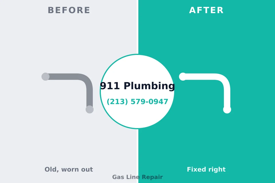 Before and after: plumbing company Waverly, OH